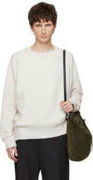 Maison Margiela Beige Cotton Sweatshirt