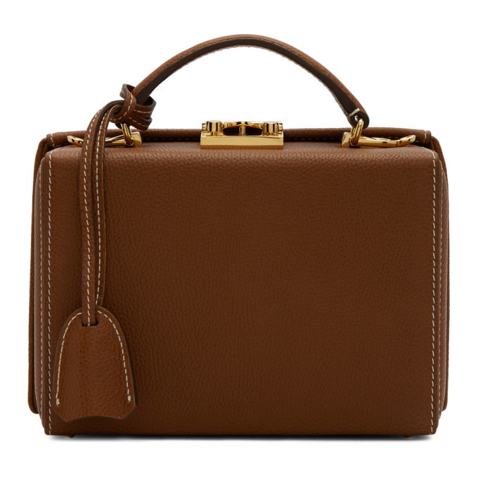 Mark Cross Tan Grace Box Bag
