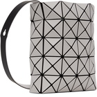 BAO BAO ISSEY MIYAKE Gray Prism Matte Bag