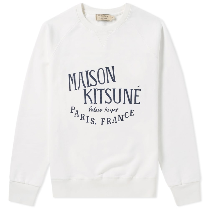 Photo: Maison Kitsuné Palais Royal Crew Sweat