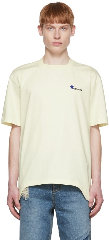Photo: ADER error Yellow Cotton T-Shirt