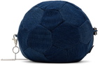 Bless Navy BC Football Denim Bag