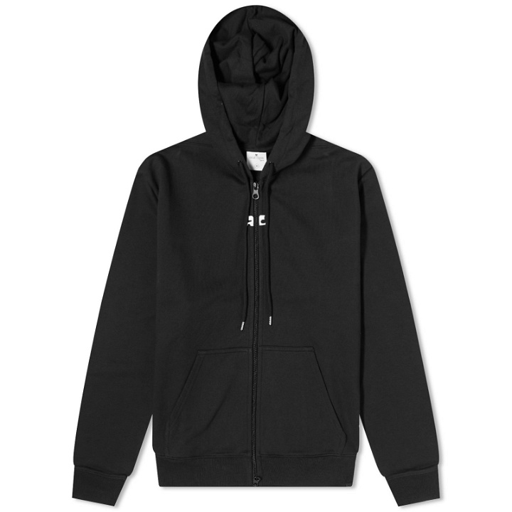 Photo: Courreges Women's Courrèges Tracksuit Zipped Hoody in Black