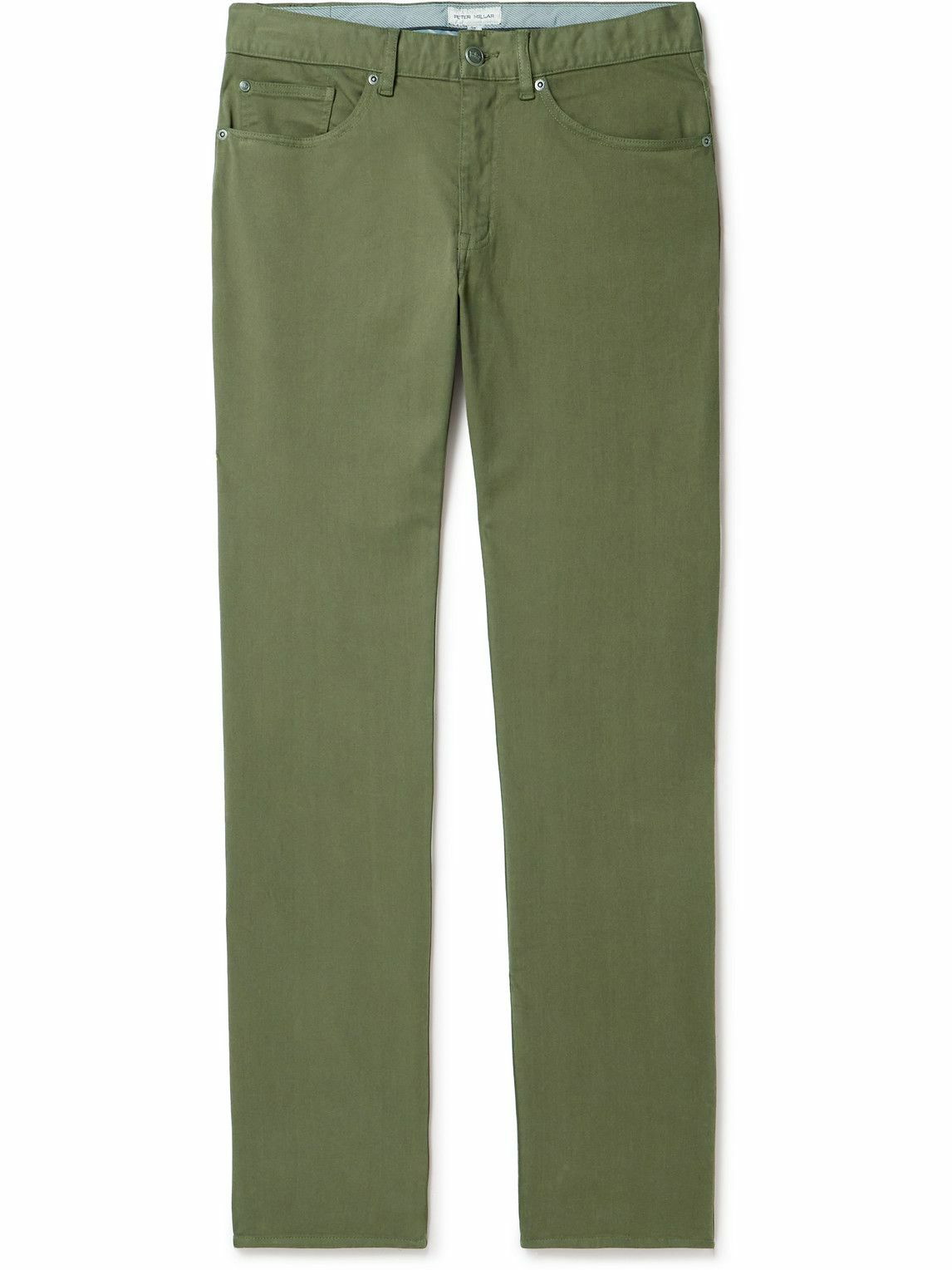 Peter Millar - Ultimate Stretch Cotton and Modal-Blend Sateen Trousers ...