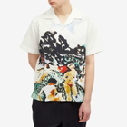 Carne Bollente Men's Swimming Sinnning Vacation Shirt in Allover