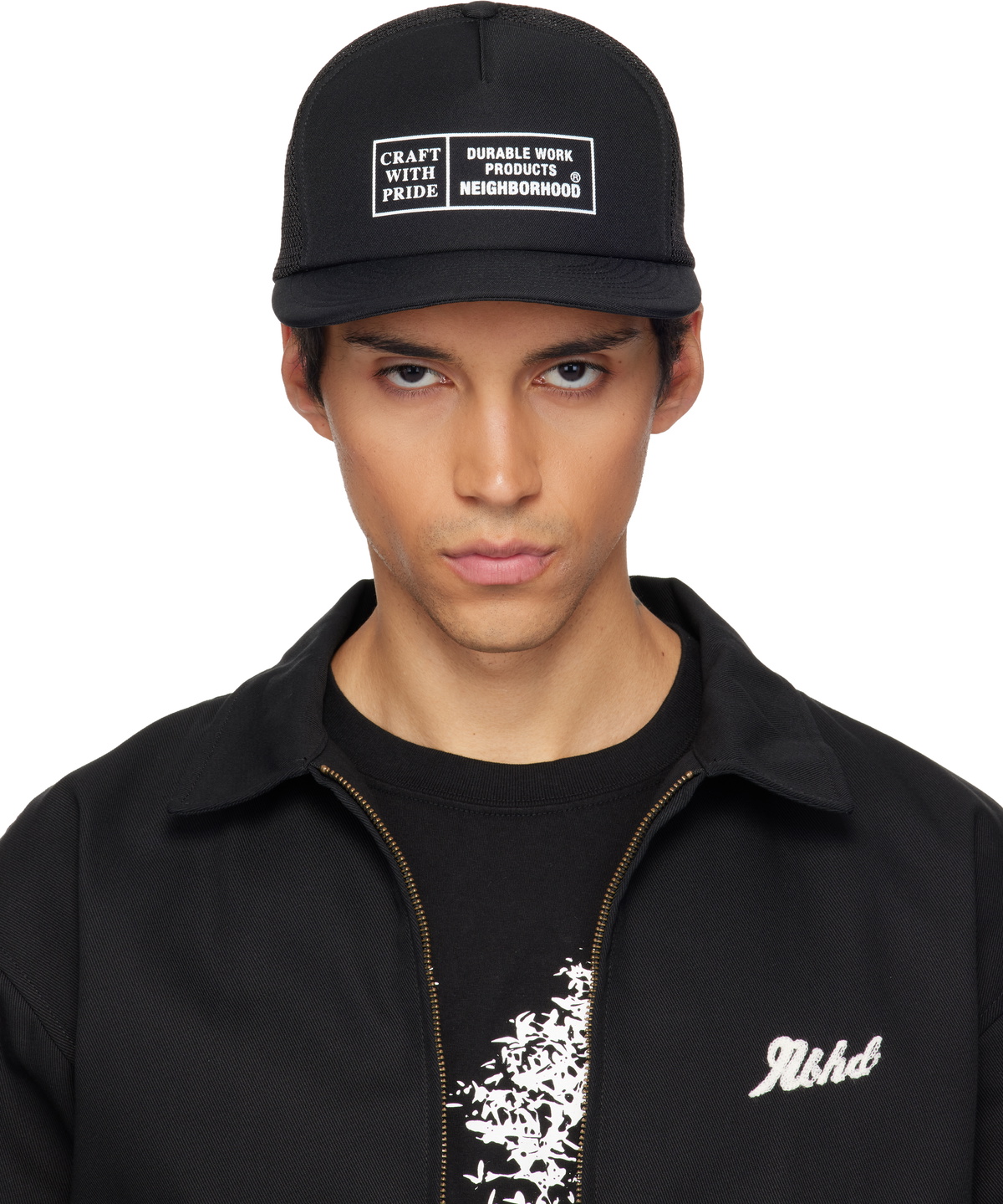 Neighborhood Men's x Subware Dad Cap-1 in Black Neighborhood