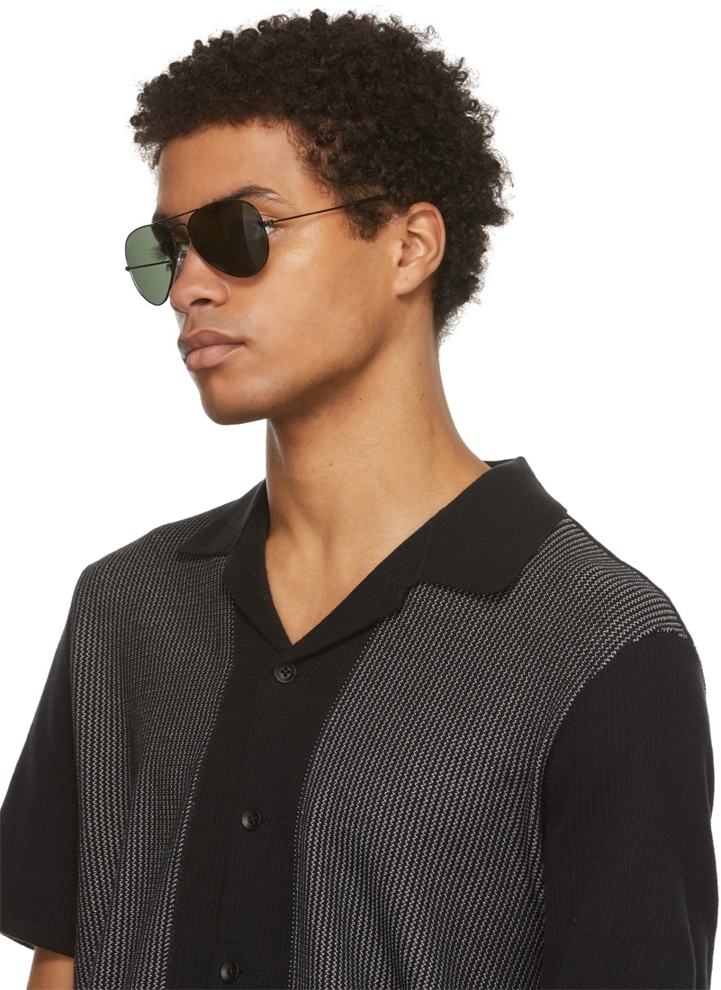 Ray-Ban Black Aviator Classic Sunglasses