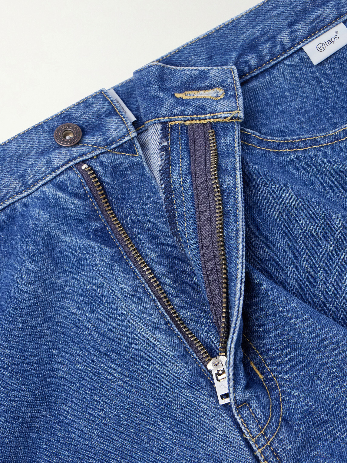 WTAPS - Wide-Leg Jeans - Blue