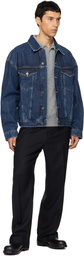 AGOLDE Navy Stefano Denim Jacket