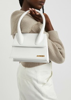 Jacquemus Le Grand Chiquito Leather Handle Bag, top Handle Bag, White - One Size