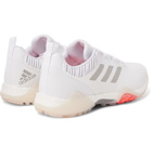 Adidas Golf - CodeChaos Faux Leather and Coated-Mesh Sneakers - White