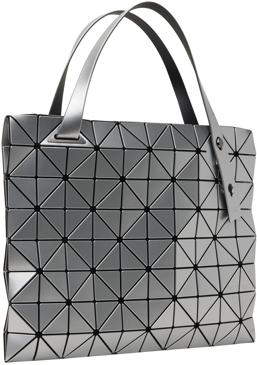 バッグ BAO BAO ISSEY MIYAKE CARTON SILVER BAO BAO ISSEY MIYAKE Silver Carton Tote Bao Bao Issey Miyake