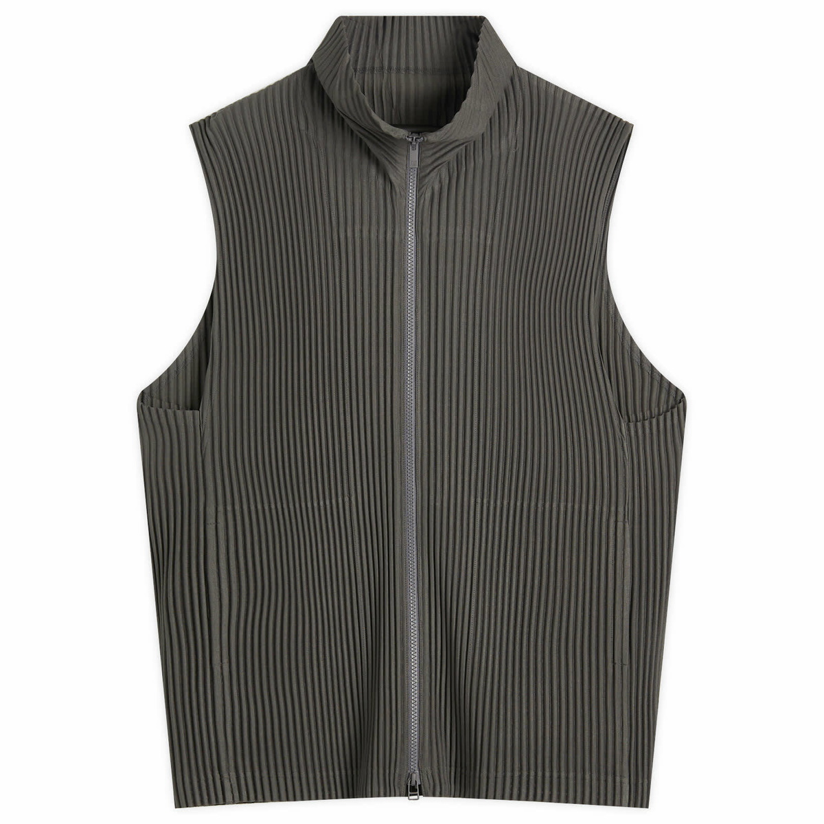 HOMME PLISSÉ ISSEY MIYAKE Off-White Frame & Blocks Scarf