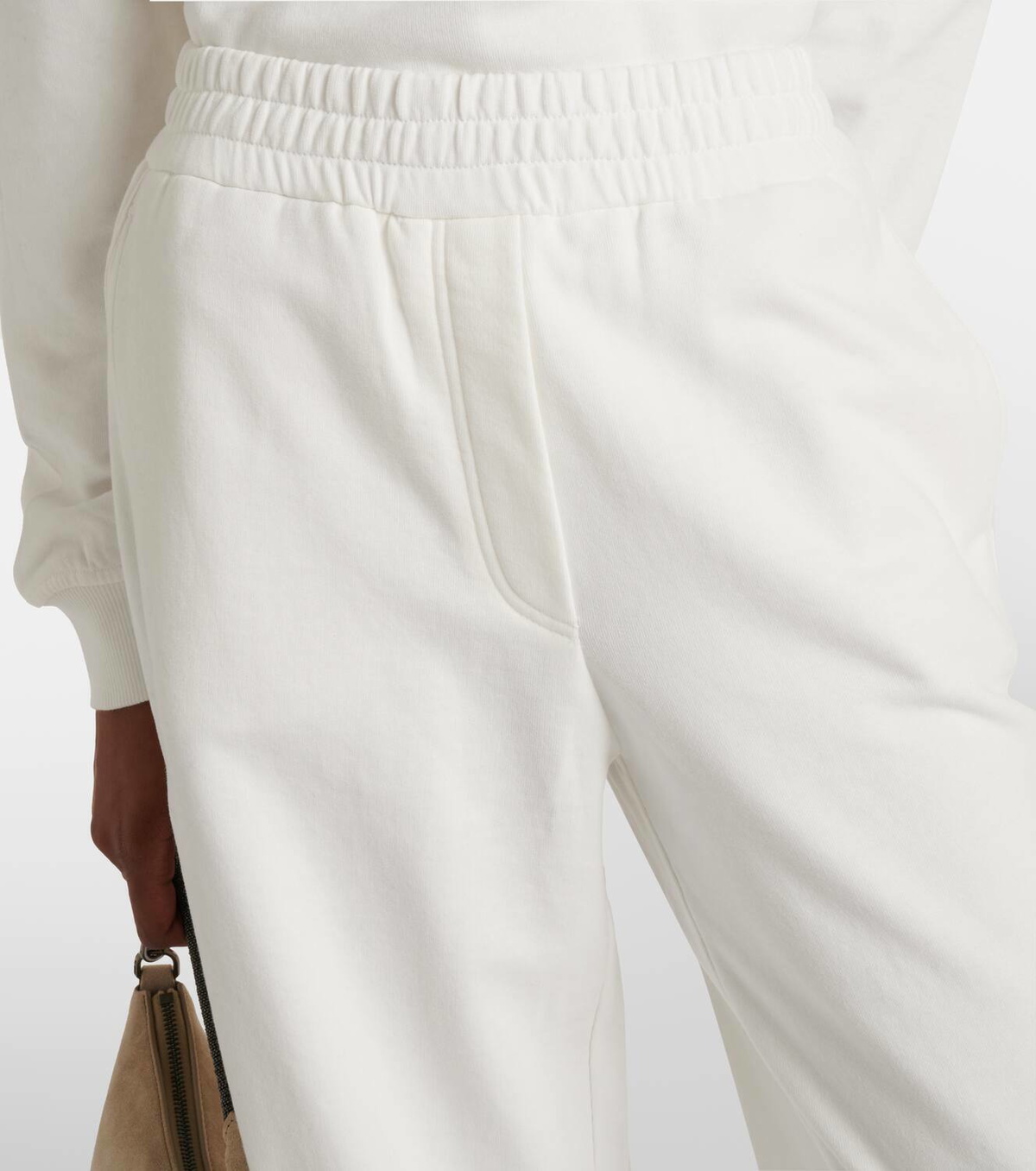 Brunello Cucinelli Cotton jersey sweatpants