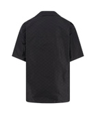 Gucci Cotton And Silk Shirt With Allover Gg Logo