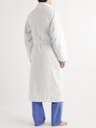 TEKLA - Organic Cotton-Terry Hooded Robe - White