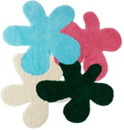 Rashelle Campbell SSENSE Exclusive Multicolor Flubber Party Coffee Table Rug