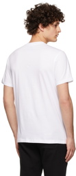 Moschino White Graphic Print T-shirt