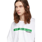 Dsquared2 White Dyed Mert and Marcus 1994 Edition Slouch Fit T-Shirt