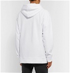 CALVIN KLEIN 205W39NYC - Oversized Printed Loopback Cotton-Jersey Hoodie - White