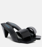 Loewe Origami leather mules