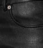 Saint Laurent - Leather skinny pants