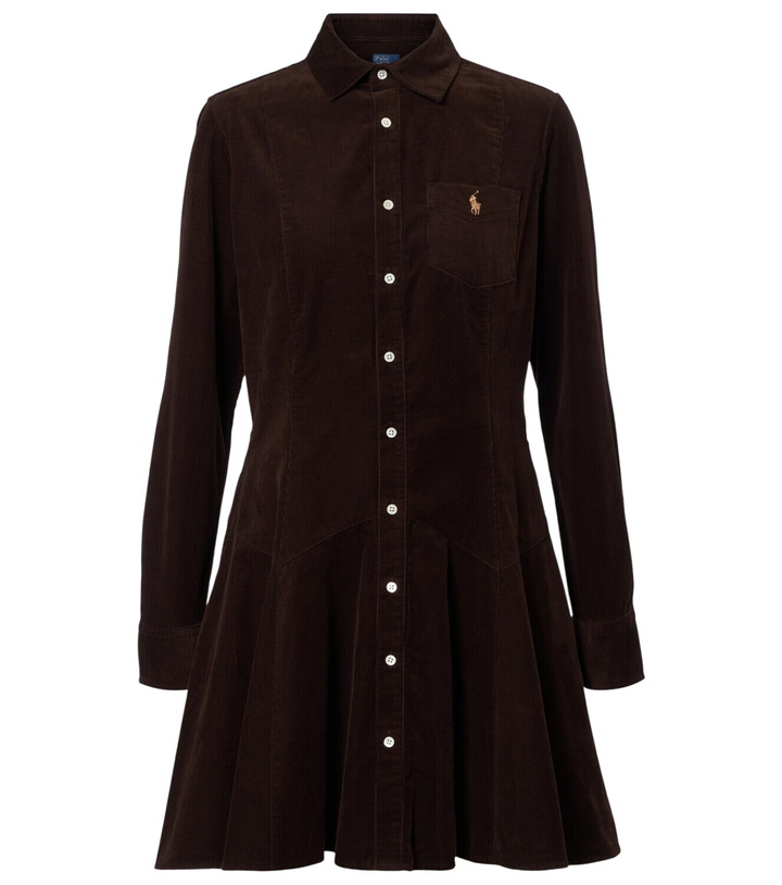 Photo: Polo Ralph Lauren Cotton corduroy shirt dress