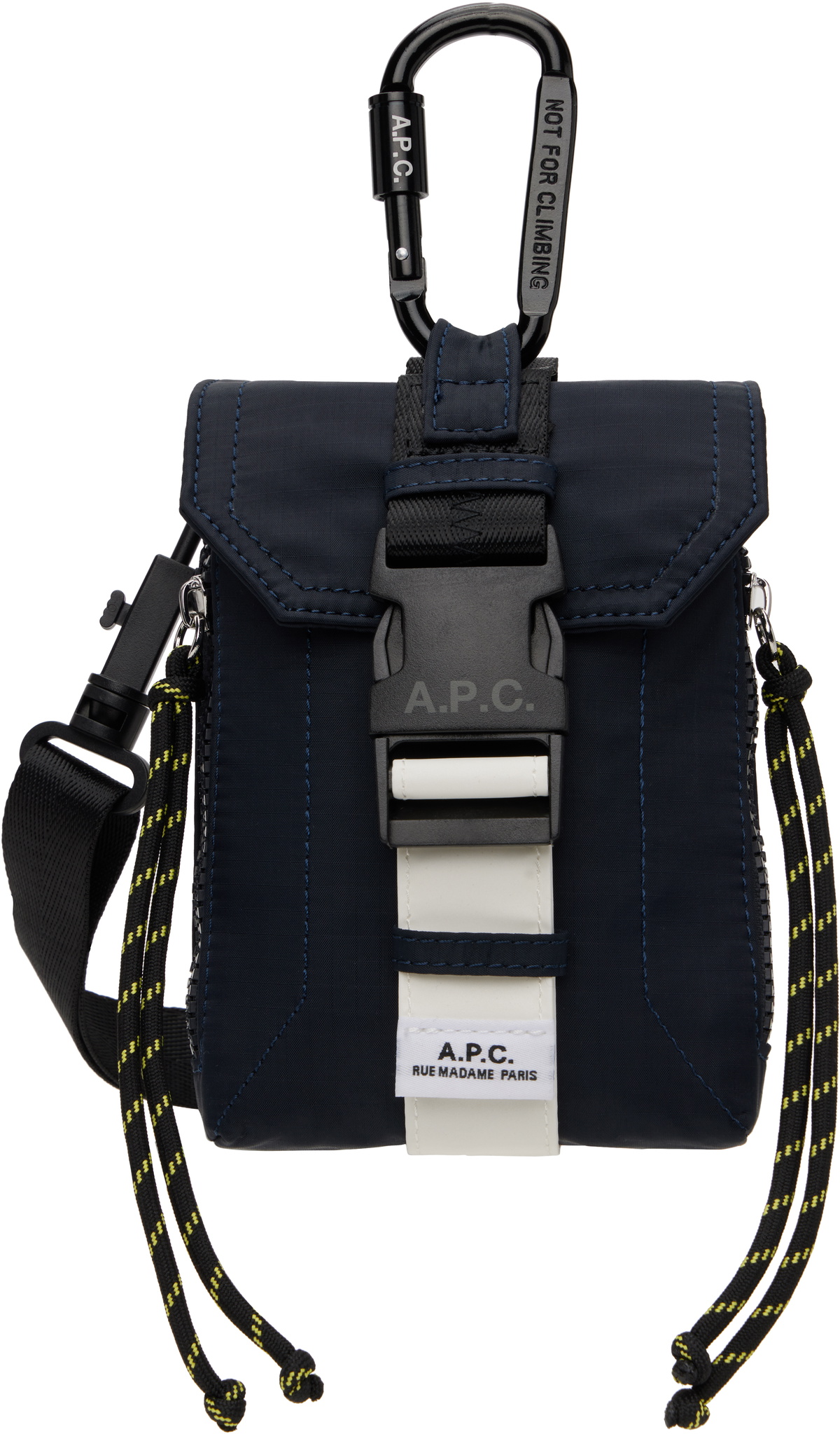 A.P.C. Navy Trek Crossbody Pouch A.P.C.