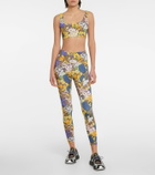 Tory Sport Floral sports bra