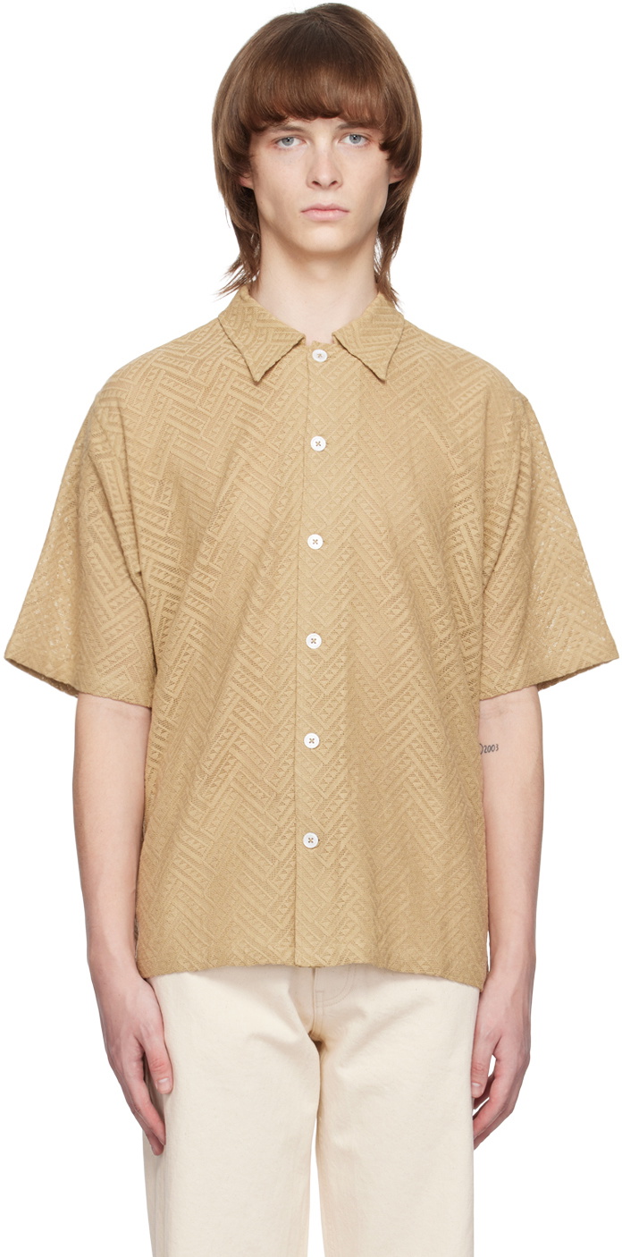 トップス SUNFLOWER 24ss Spacey Shirt Off white Sunflower Spacey SS