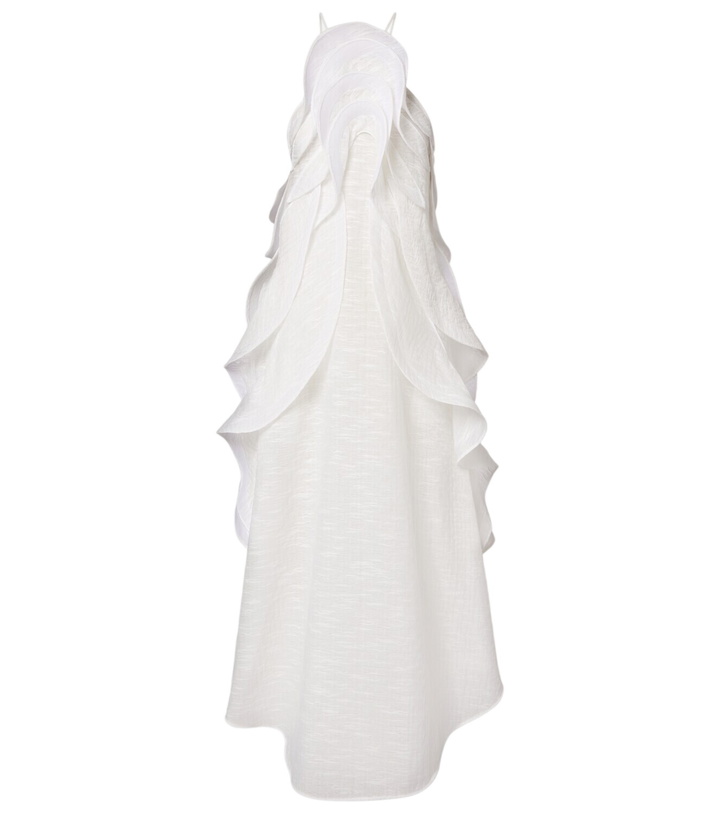 Photo: Maticevski Délice Wave ruffled maxi dress