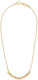 IN GOLD WE TRUST PARIS SSENSE Exclusive Gold AI Necklace