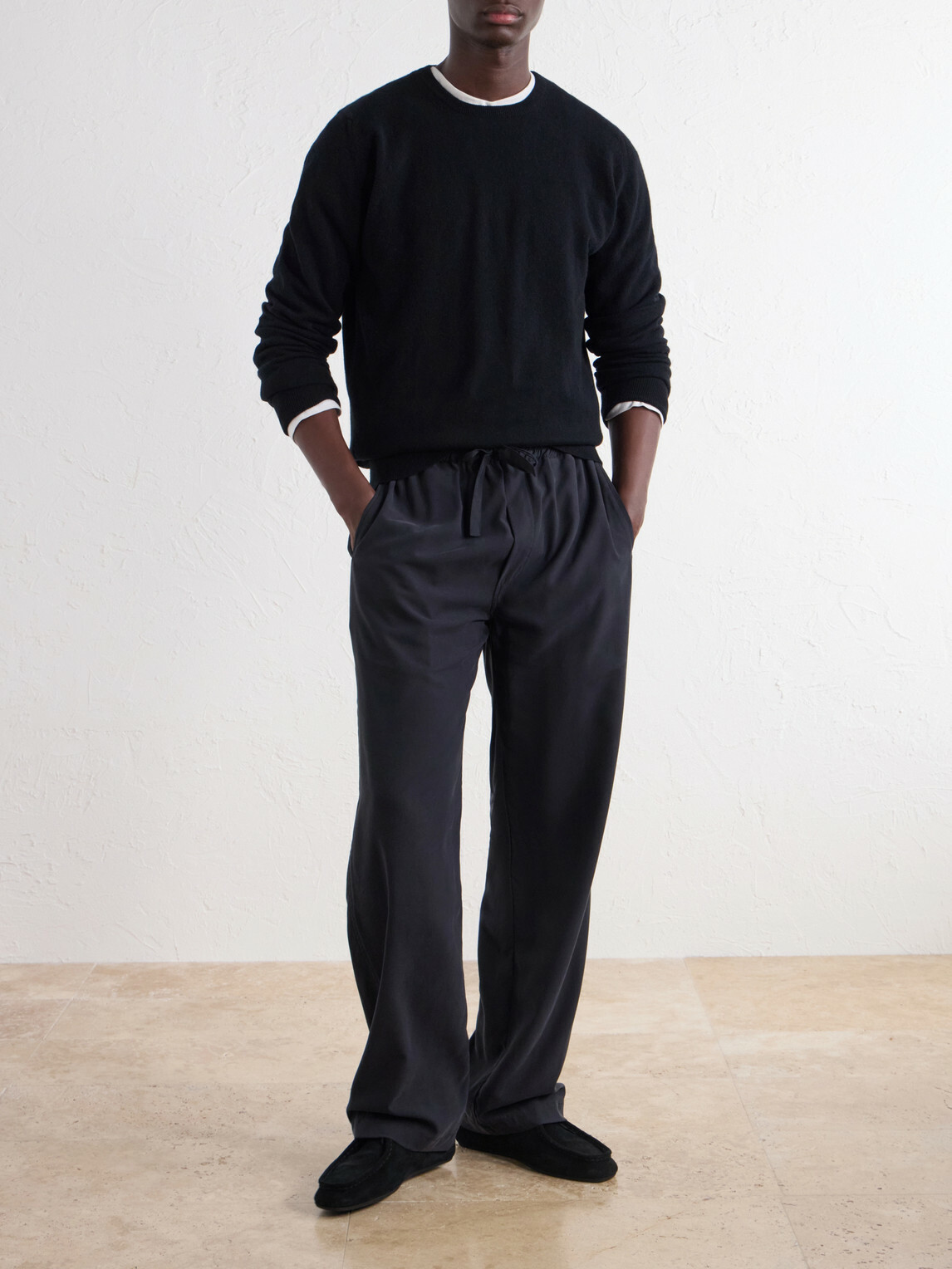 William Lockie - Cashmere Sweater - Black