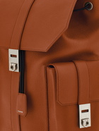 Ferragamo Mens Utility backpack with Hug buckle in Brown