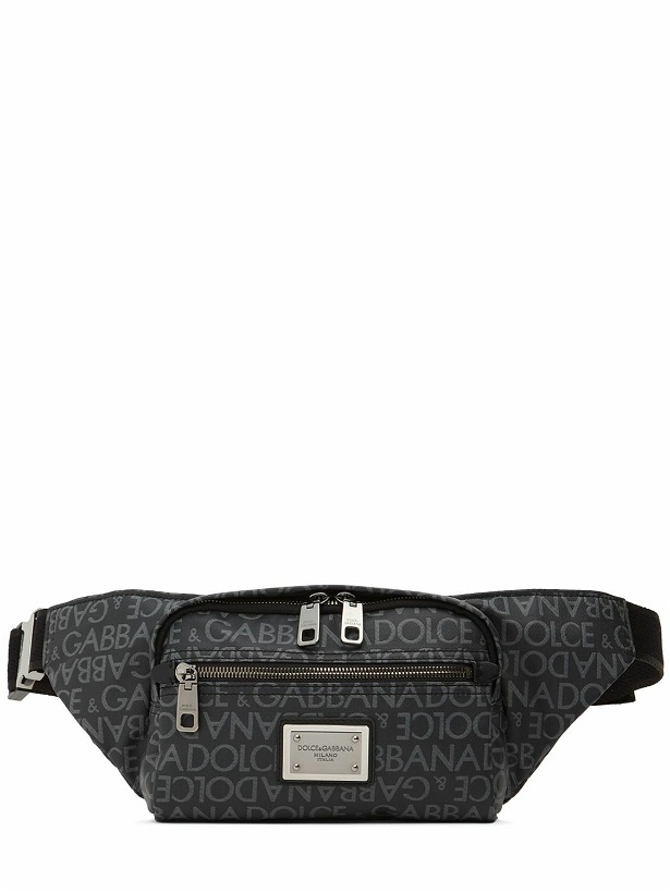 Photo: DOLCE & GABBANA - Logo Jacquard Belt Bag