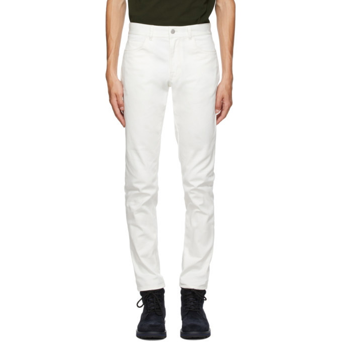 Photo: Moncler White Logo Pocket Trousers