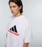 Balenciaga - x Adidas Logo cotton T-shirt