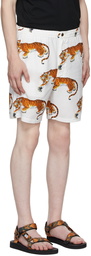 WACKO MARIA White Tim Lehi Edition 'Guilty Parties' Shorts