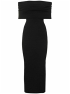 WARDROBE.NYC - Off-shoulder Viscose Blend Midi Dress