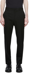 Valentino Black Pantalone Slim Leg Trousers