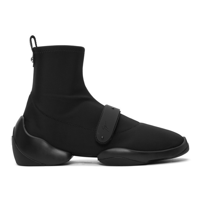 Photo: Giuseppe Zanotti Black Light Jump Carlito Sneakers