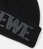 Loewe Logo wool beanie