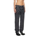 Stefan Cooke Black Braided Jeans