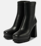 Gianvito Rossi Vitello Glove leather ankle boots
