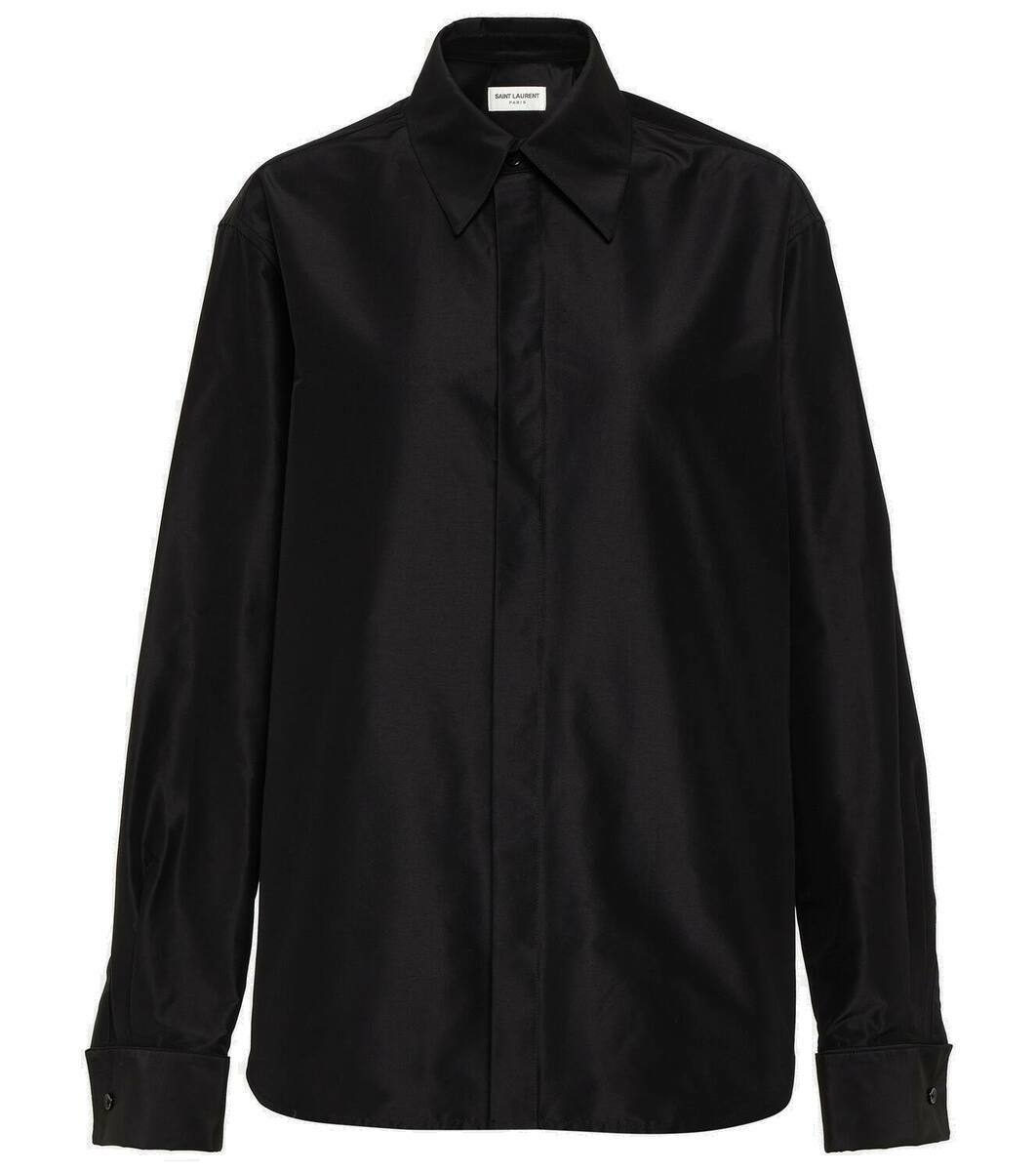 Saint Laurent Oversized cotton shirt Saint Laurent