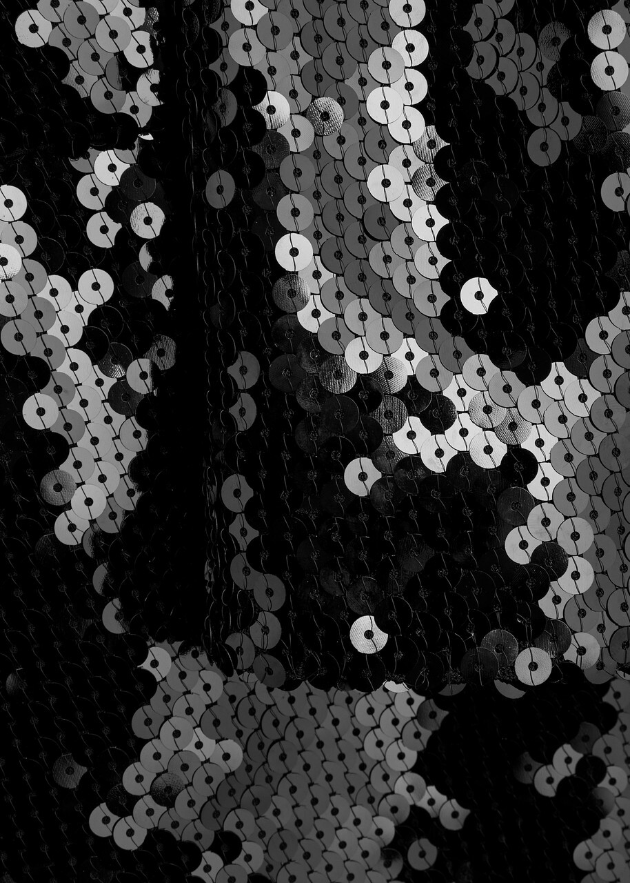 16 Arlington Lano One-shoulder Sequin-embellished Mini Dress Black