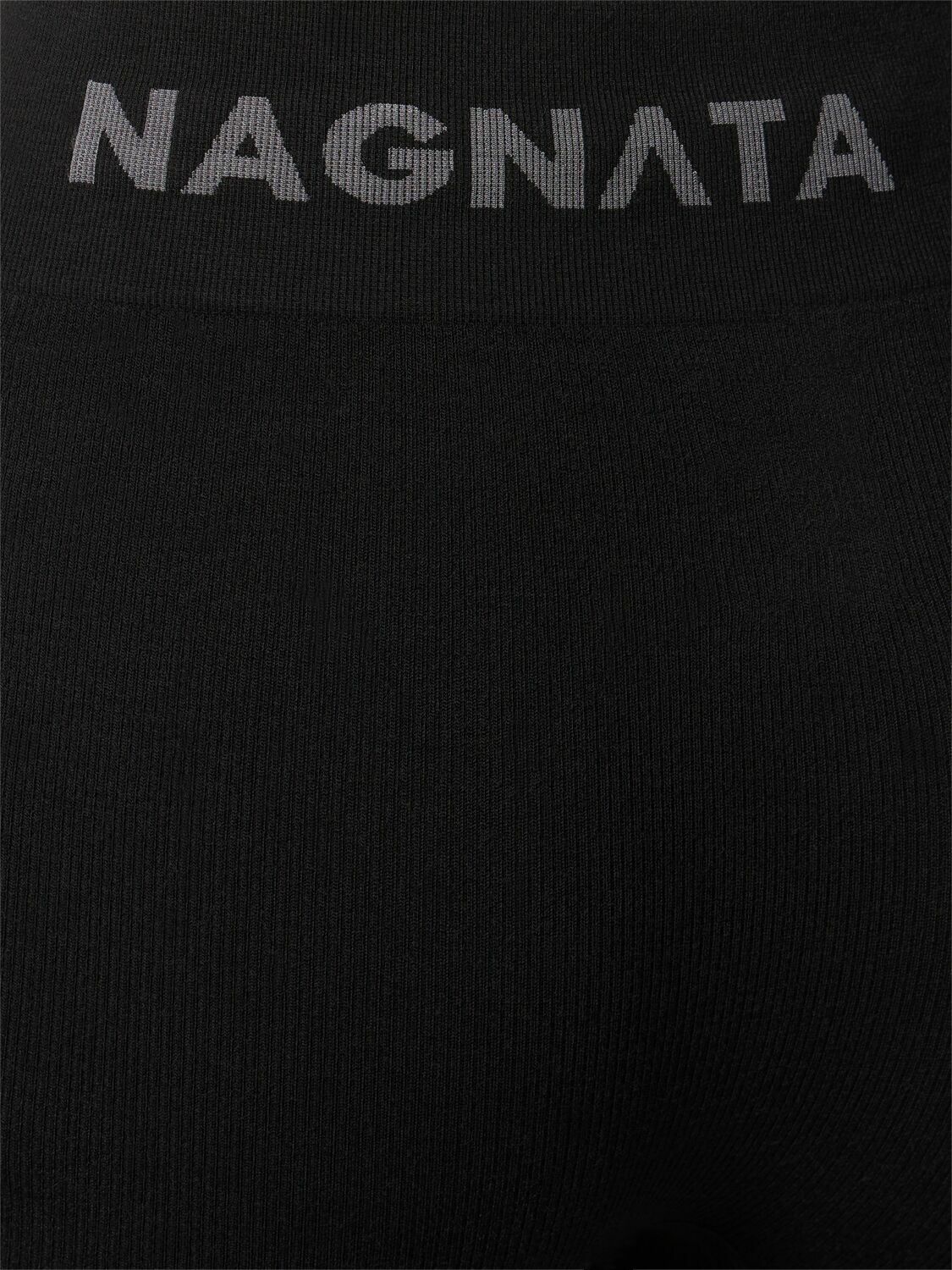 NAGNATA Classic Wool Blend Mini Shorts