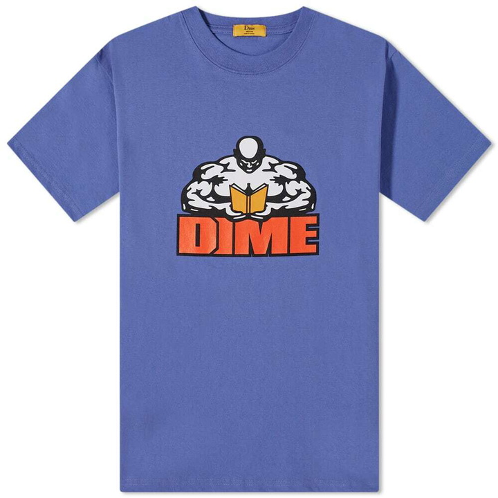 Photo: Dime Men's Knowledge Is Power T-Shirt in Iris