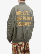 Dsquared2 Jacket Green   Mens