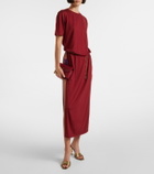 Saint Laurent Wool maxi dress